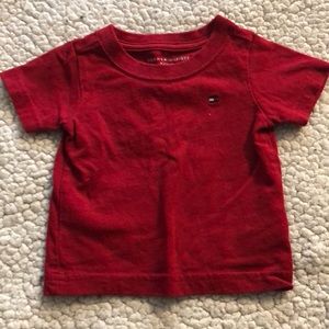 3-6m red t-shirt